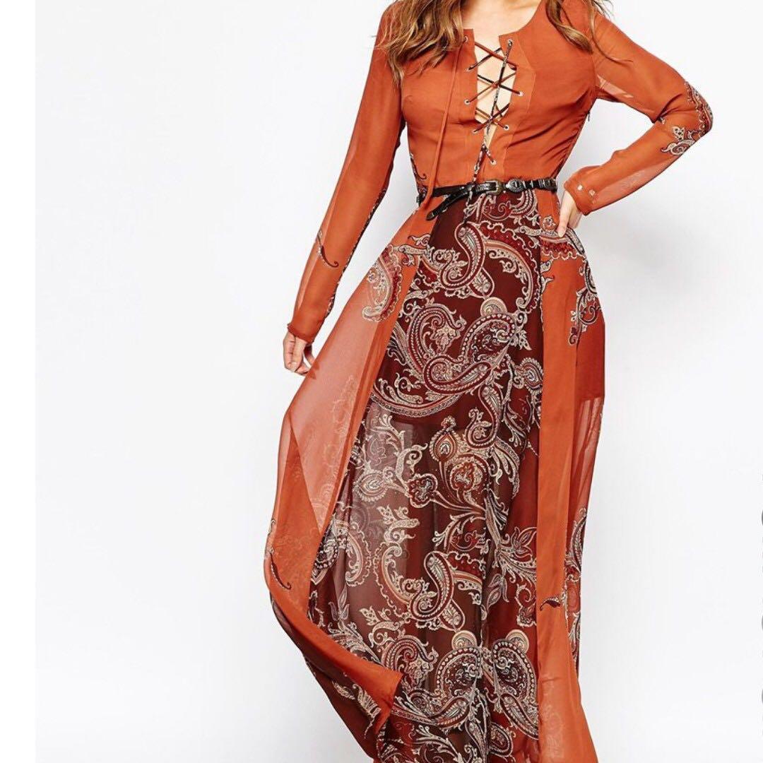 retro dress muslimah