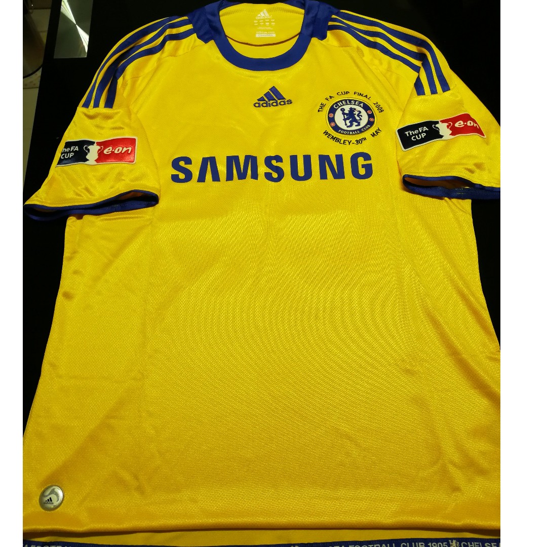 Chelsea Fa Cup 2009 Final Third Kit Sports Sports Apparel On Carousell