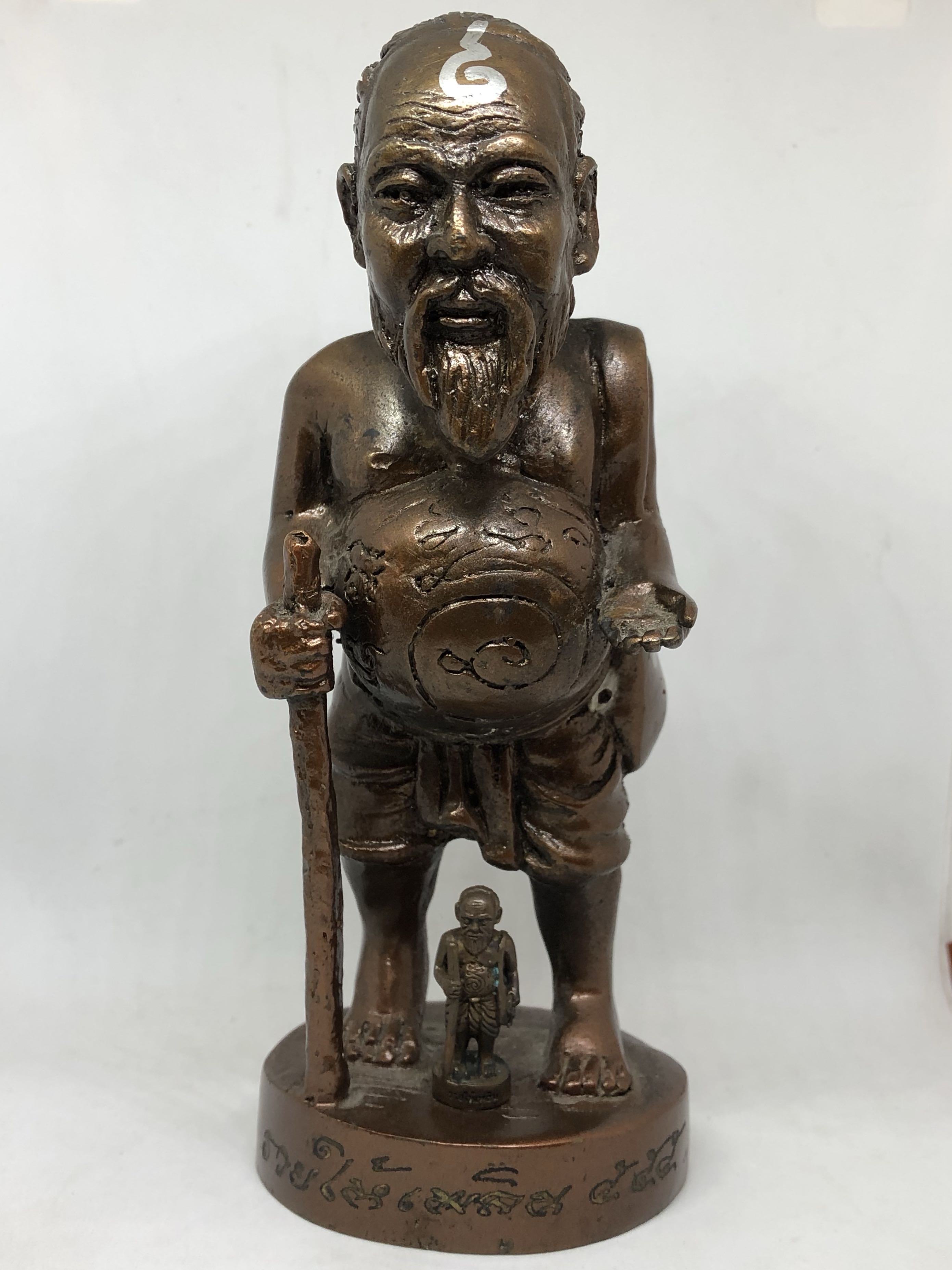 Skriv email snyde bacon Chu Chok Bucha. LP Daeng. Wat Pom Raman. 2555. $150, Hobbies & Toys,  Memorabilia & Collectibles, Religious Items on Carousell