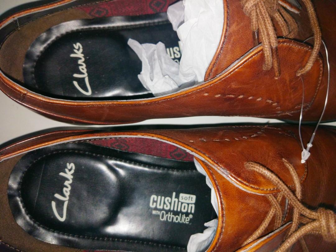 clarks shoes soft cushion ortholite