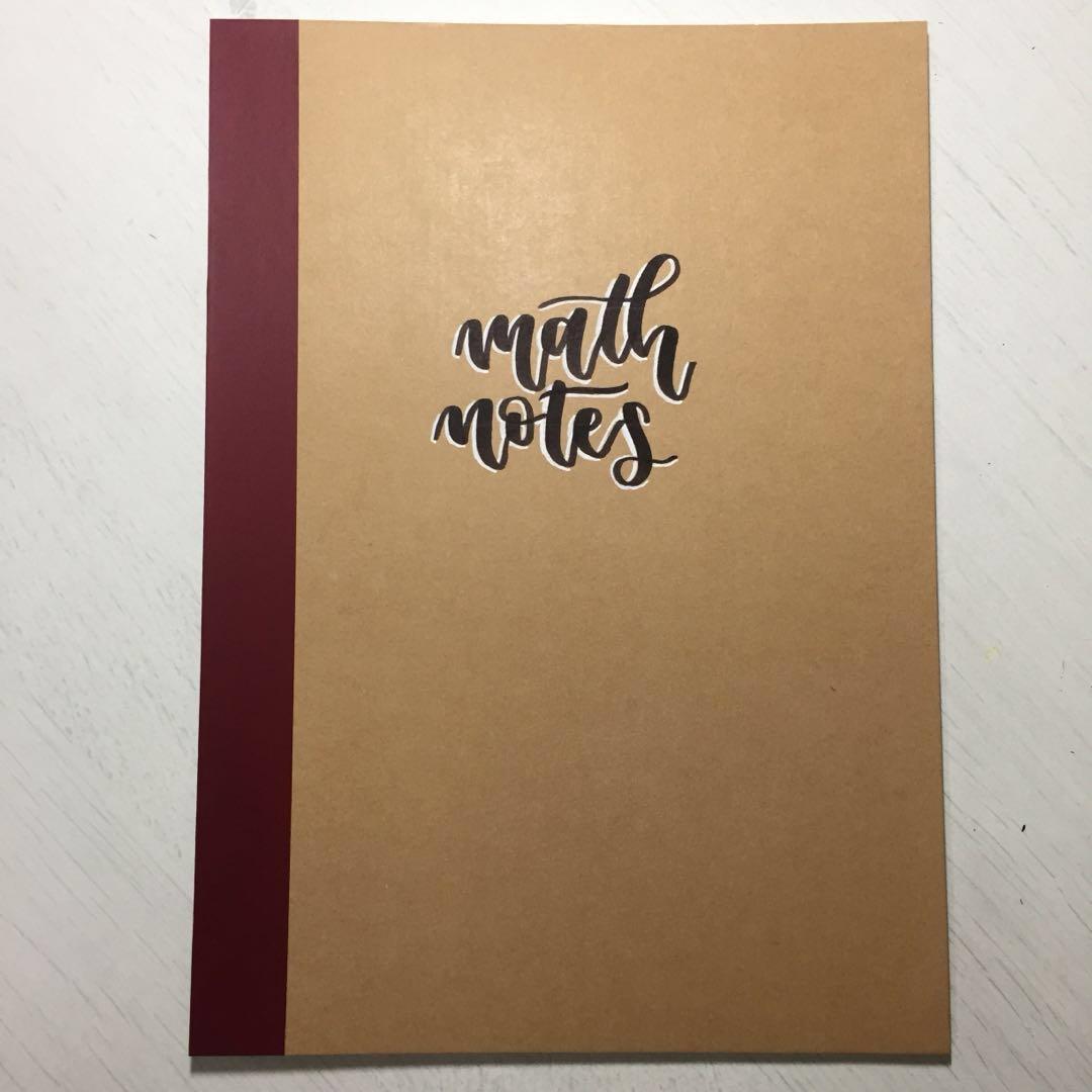 Customised muji notebooks, Design & Craft, Handmade Craft on Carousell