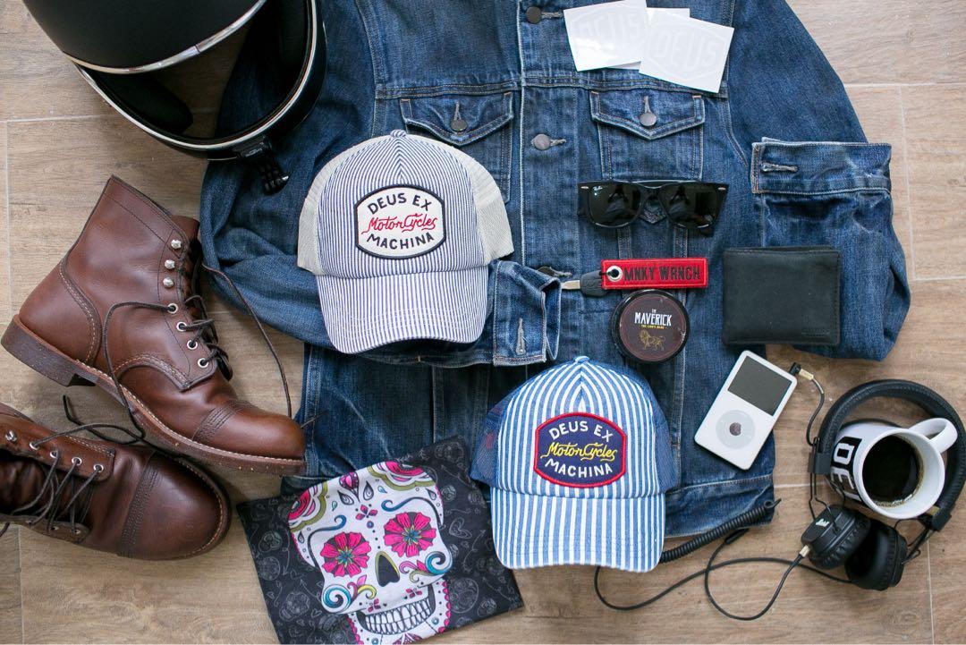 Deus Ex Machina Trucker Caps Hats Classics (Category: Caps & Hats) located in Cebu City. Submitted by agentmunky (Listing ID 205716482, Image 2). Description: 🏍Deus Ex Machina Trucker Caps (Batch III) 🚀Brand new from Australia 😇Authentic/Original 🔥With tags and price 🤘🏼Items are in Cebu 💰: 1,400-2,000 SFNI (LBC Prefered coz meron silang small box to keep the cap in shape and safe) LBC Fee: 310.00 Nationwide Thank you and Merry Christmas to
