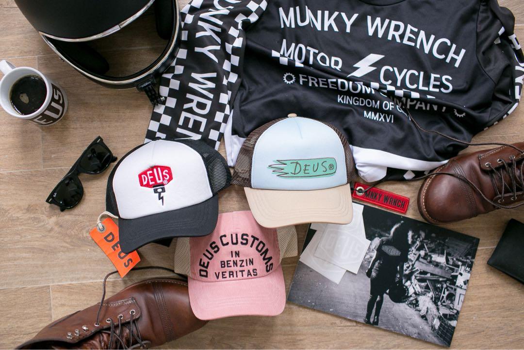 Deus Ex Machina Trucker Caps Hats Classics (Category: Caps & Hats) located in Cebu City. Submitted by agentmunky (Listing ID 205716482, Image 3). Description: 🏍Deus Ex Machina Trucker Caps (Batch III) 🚀Brand new from Australia 😇Authentic/Original 🔥With tags and price 🤘🏼Items are in Cebu 💰: 1,400-2,000 SFNI (LBC Prefered coz meron silang small box to keep the cap in shape and safe) LBC Fee: 310.00 Nationwide Thank you and Merry Christmas to