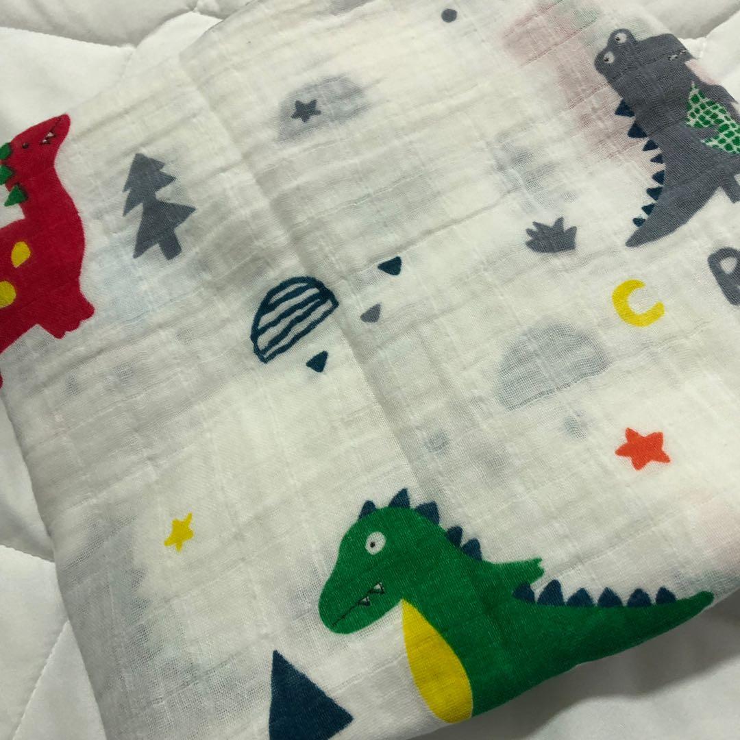 dinosaur muslin
