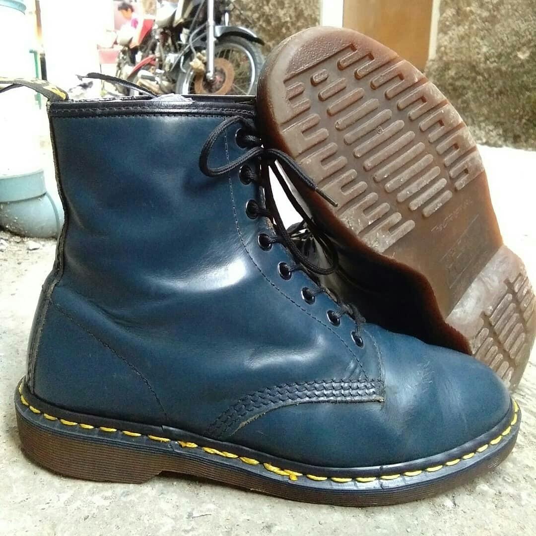 Dr martens shop 1460 blue navy