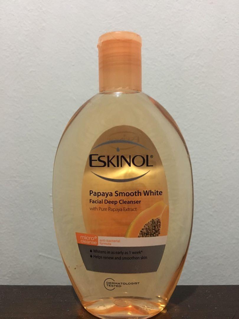 Eskinol Papaya Smooth White Original, Health & Nutrition, Health