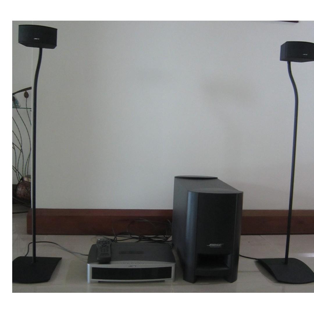 Excellent condition Bose 3 2 1 Series II A V DVD Home Theatre