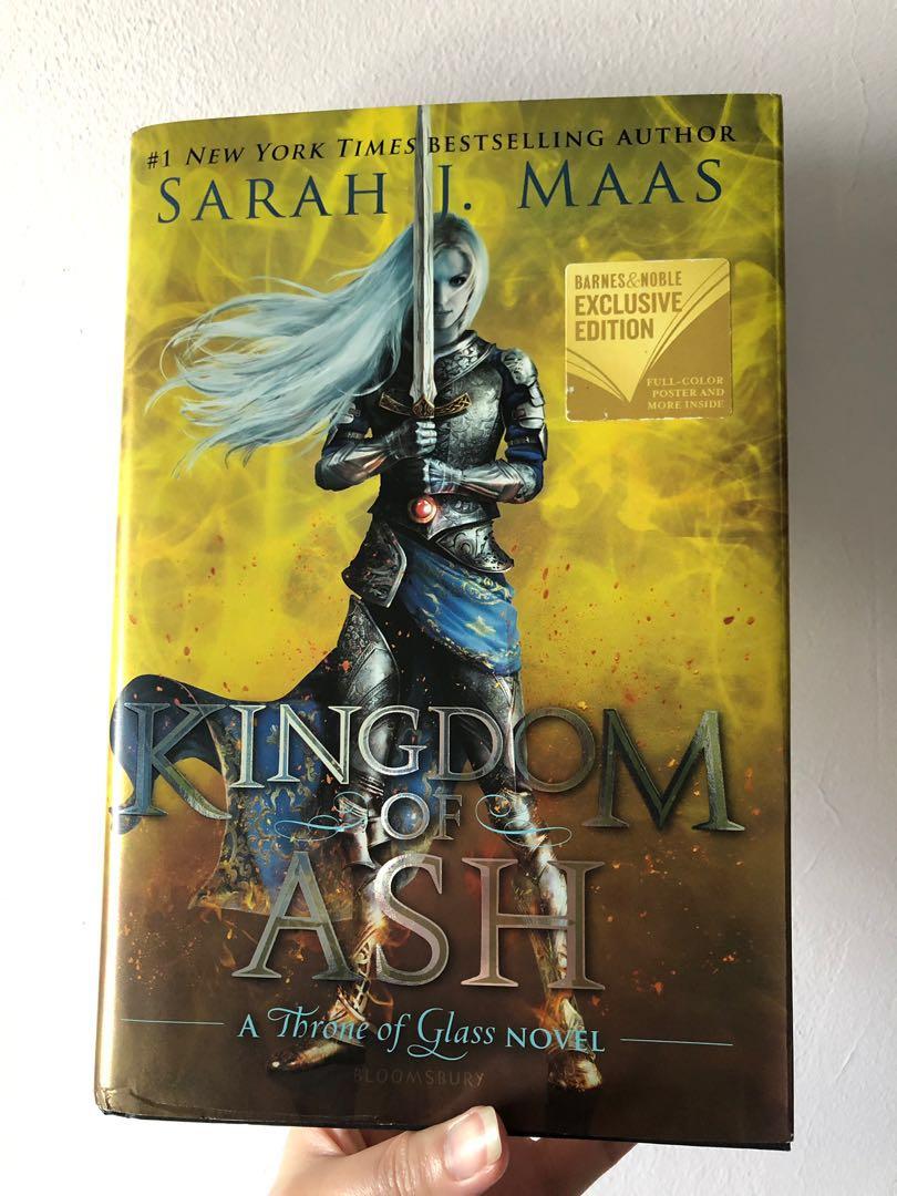 Exclusive Kingdom Of Ash Sarah J Maas Barnes Noble Edition