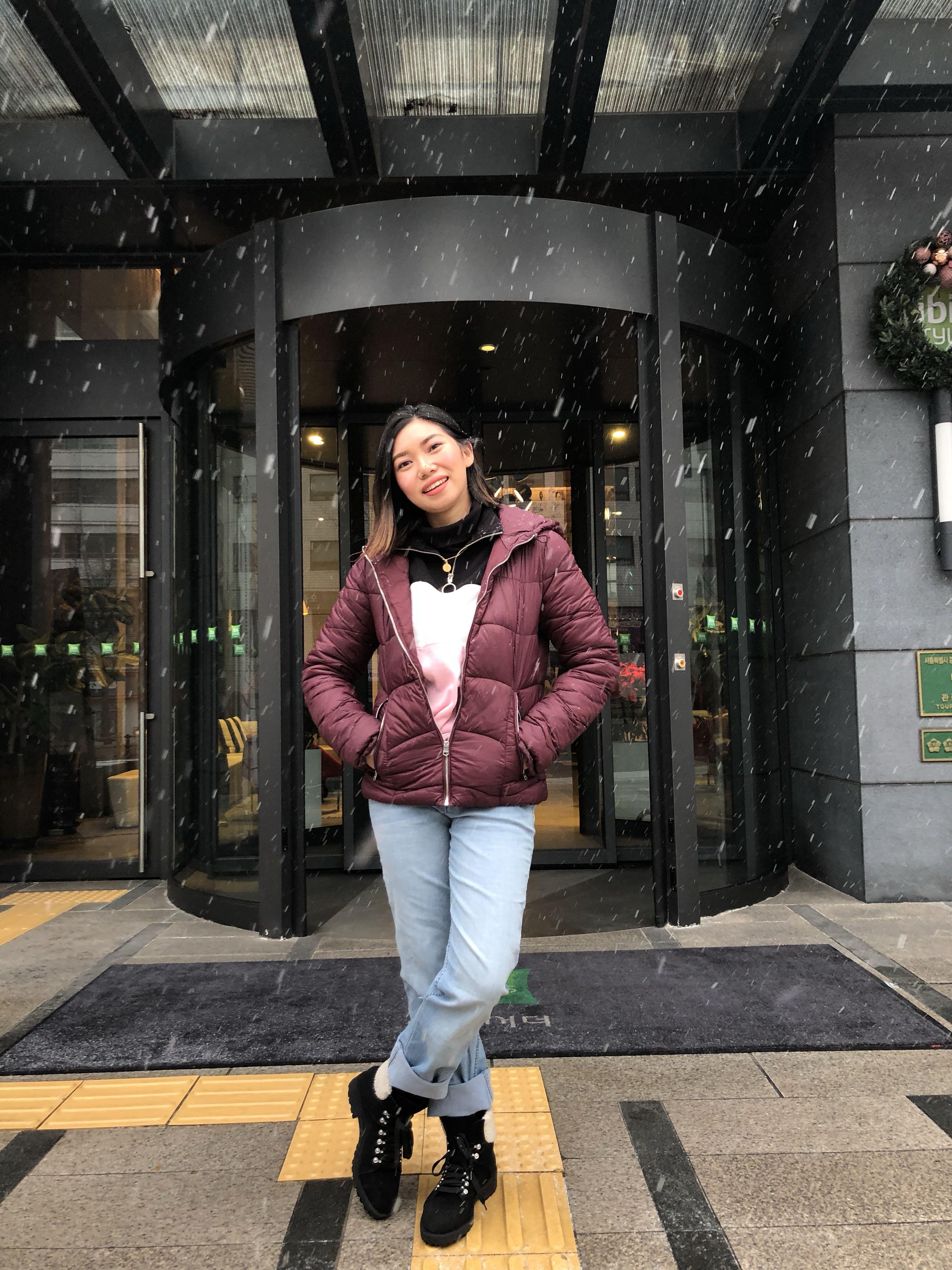 Forever 21 winter top boots