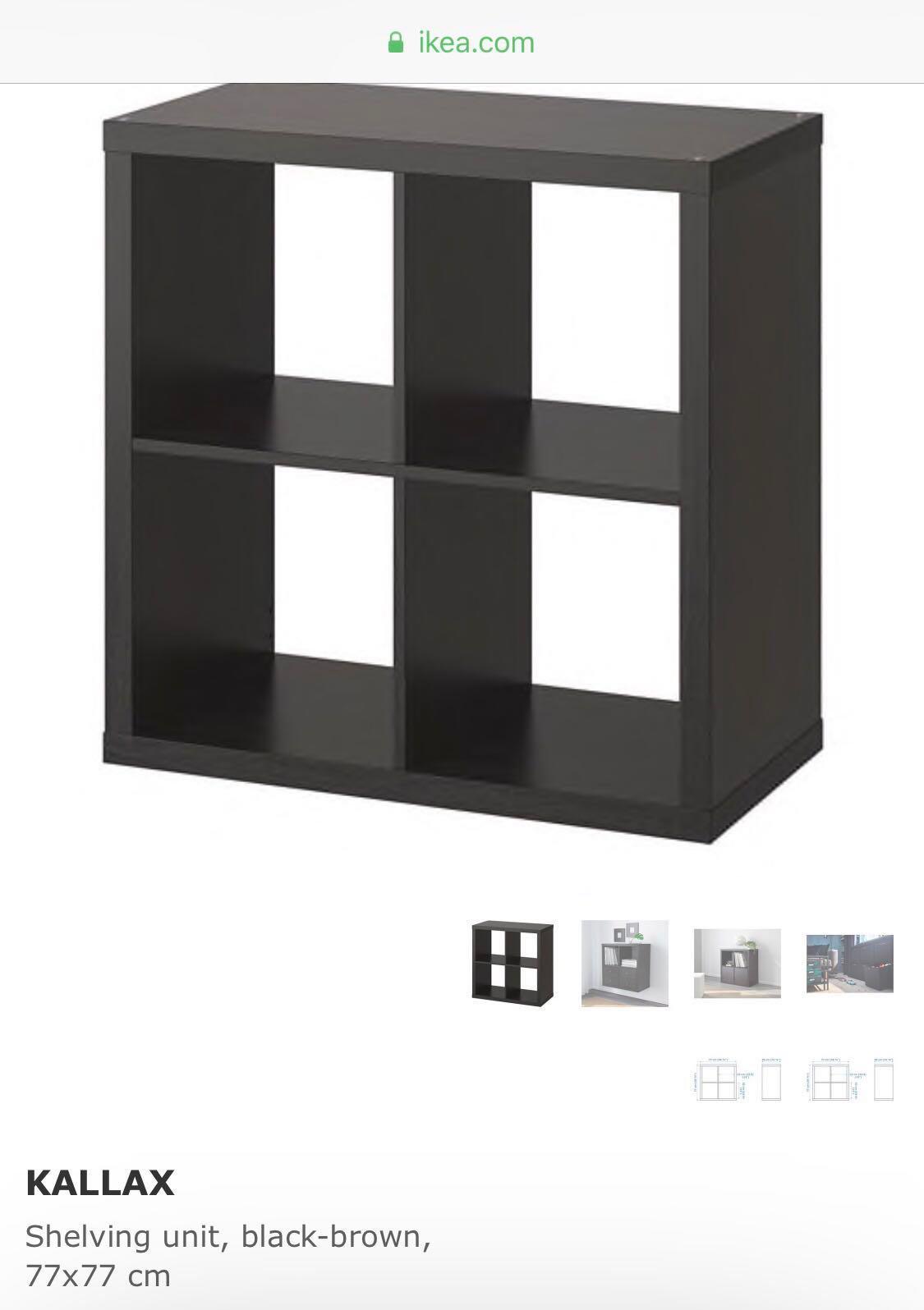Free Delivery BN Ikea KALLAX Shelving Unit, Furniture & Home Living