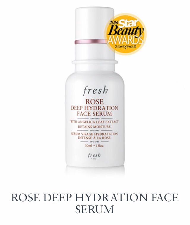 rose deep hydration face serum