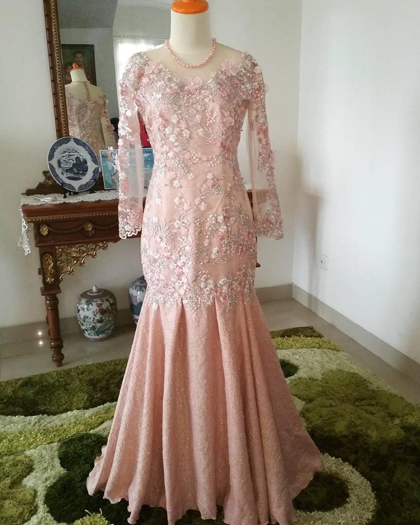 15+ Trend Terbaru Baju Kebaya Pink Salem