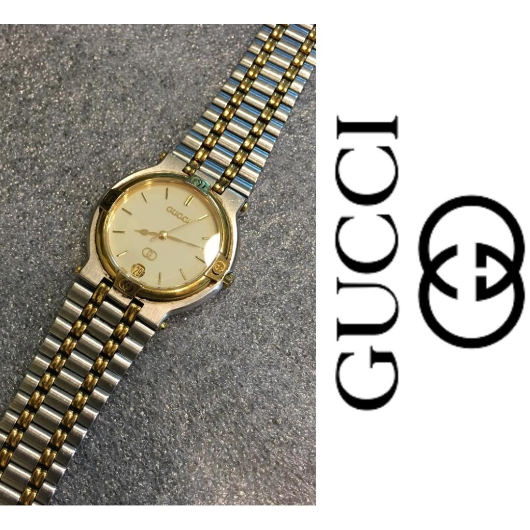 Vintage gucci shop watch 1980