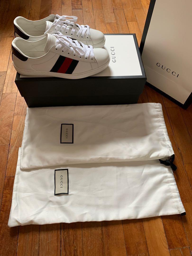 gucci ace blue red