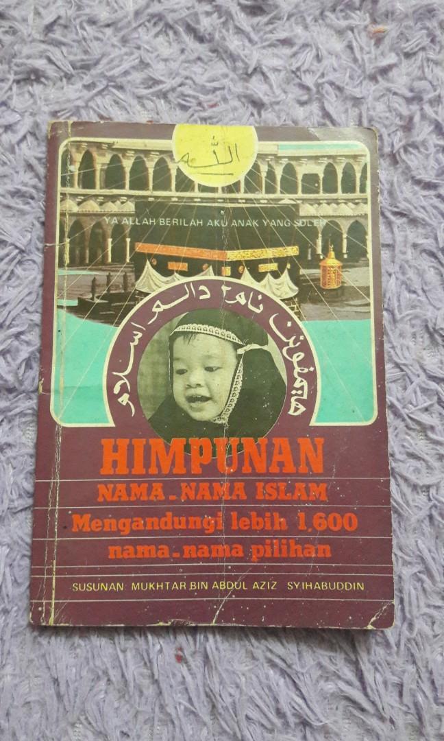 Himpunan Nama Bayi Islam Books Stationery Books On Carousell