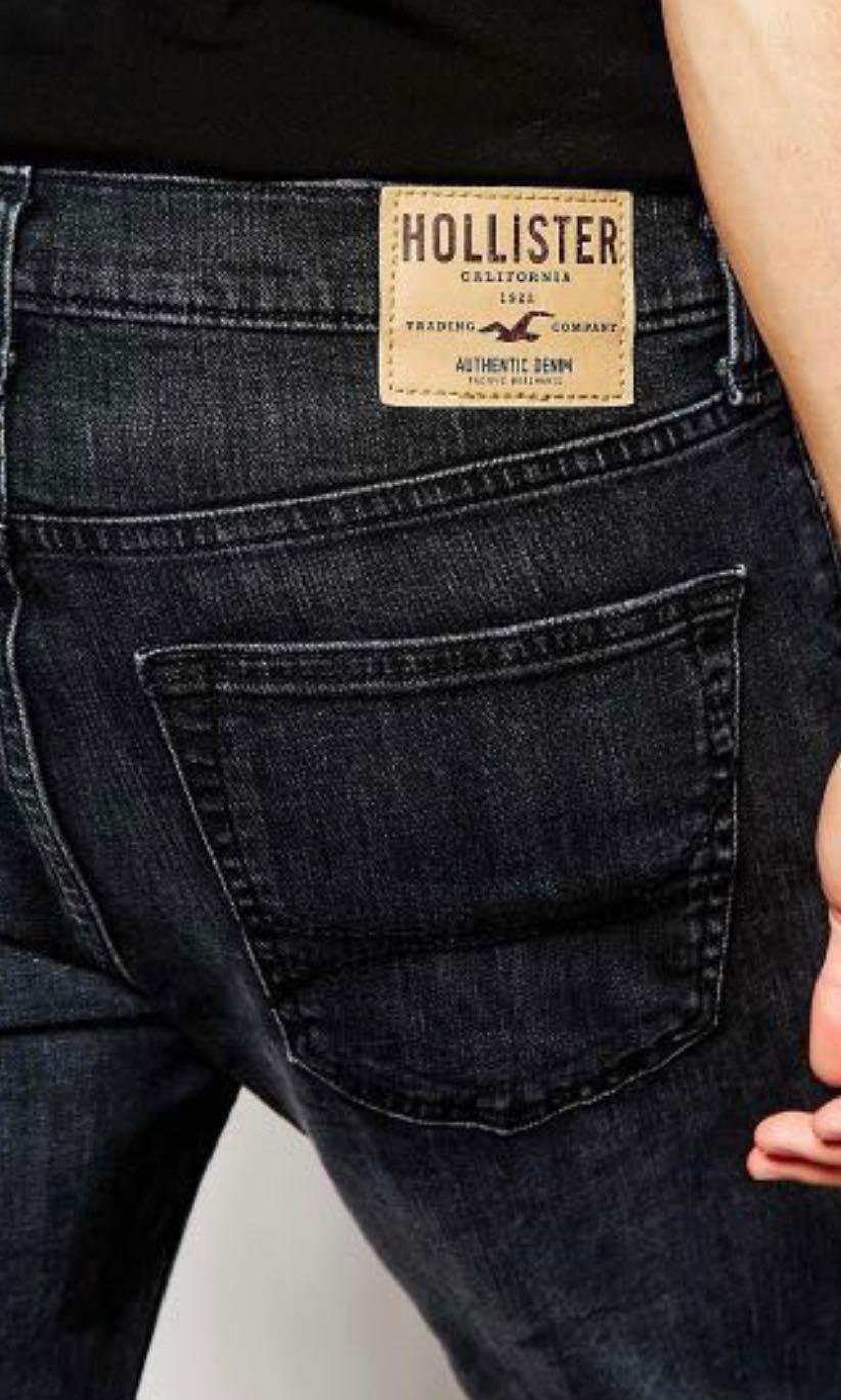 Hollister mens super shop skinny jeans