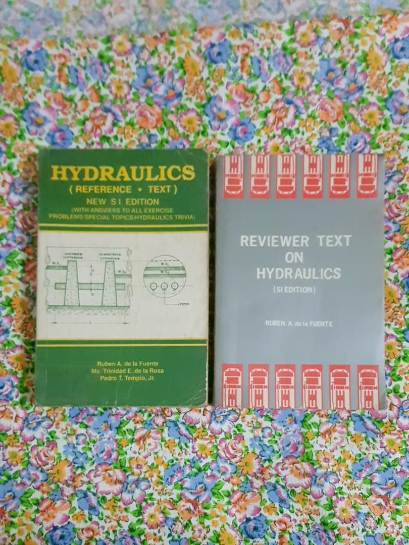 Hydraulics books by Ruben A. de la Fuente, Hobbies & Toys, Books