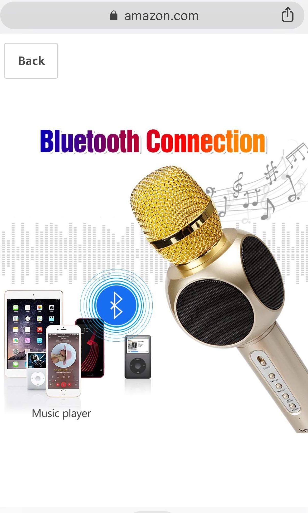 Innoo Tech Magic Karaoke Player, Audio, Soundbars, Speakers