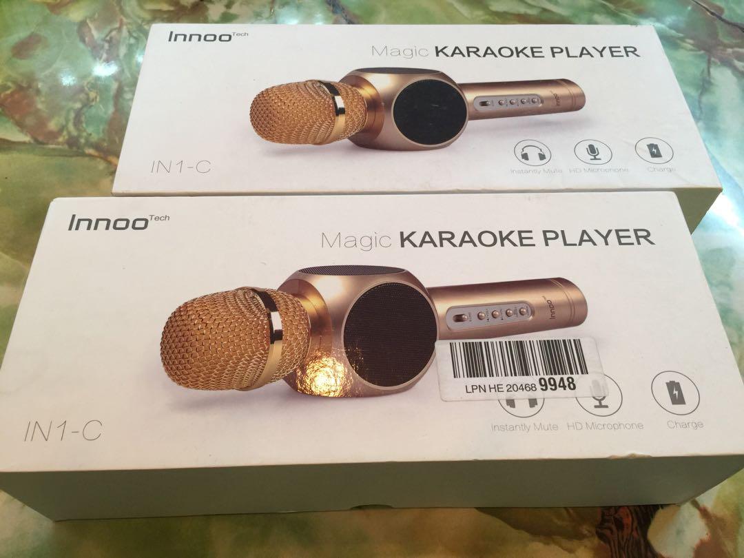 Innoo Tech Magic Karaoke Player, Audio, Soundbars, Speakers