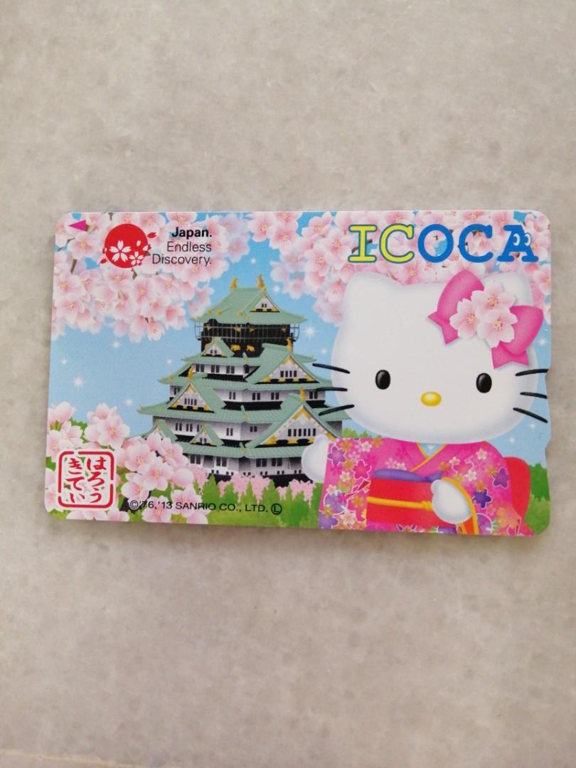 Japan Icoca Transport Card Limited Edition, Tickets & Vouchers, Local ...