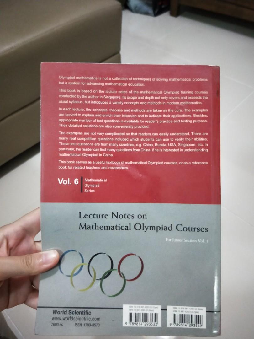 Lecture notes on mathematical olympiad courses hobbies toys books