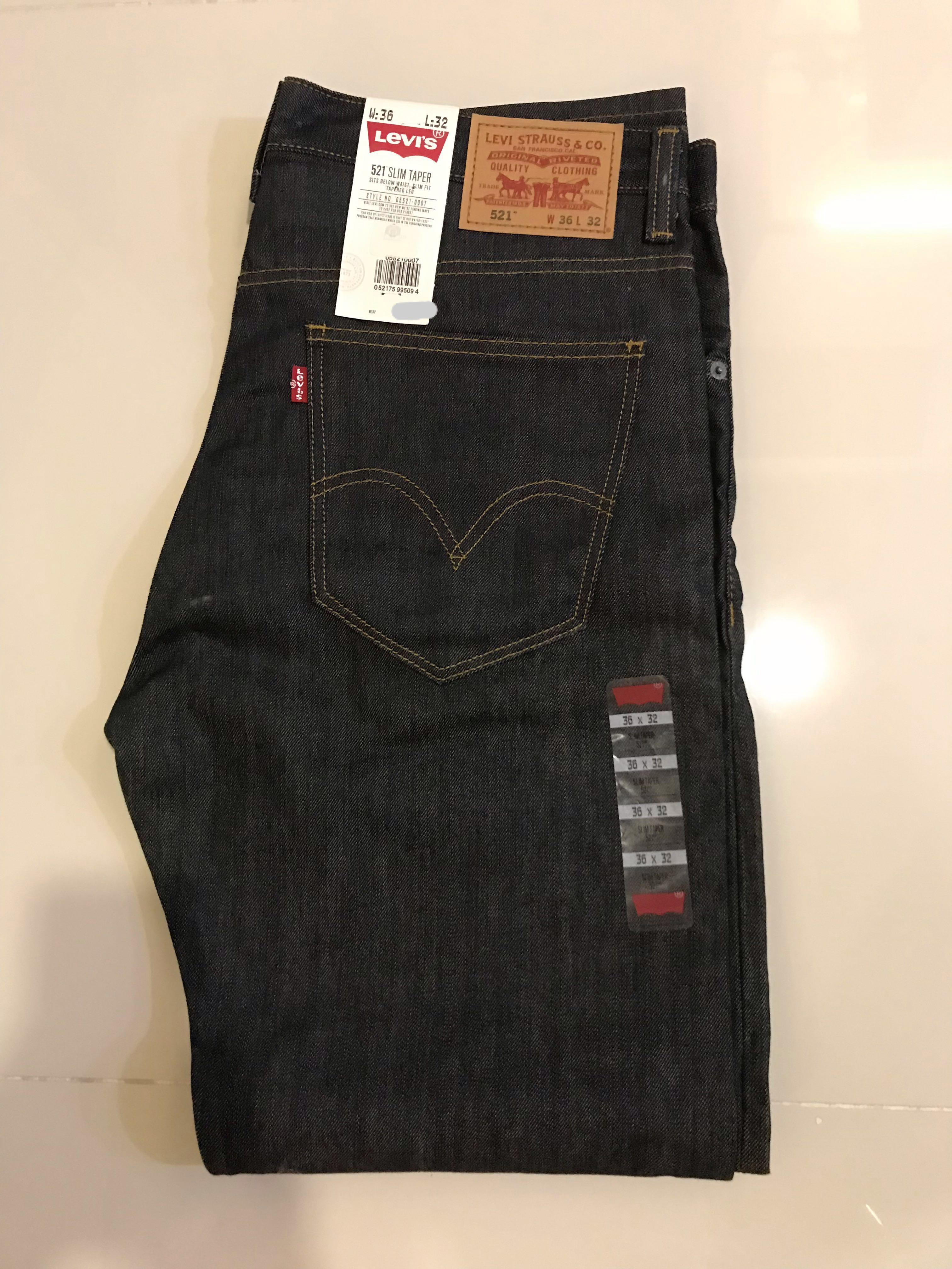levis 521 fit