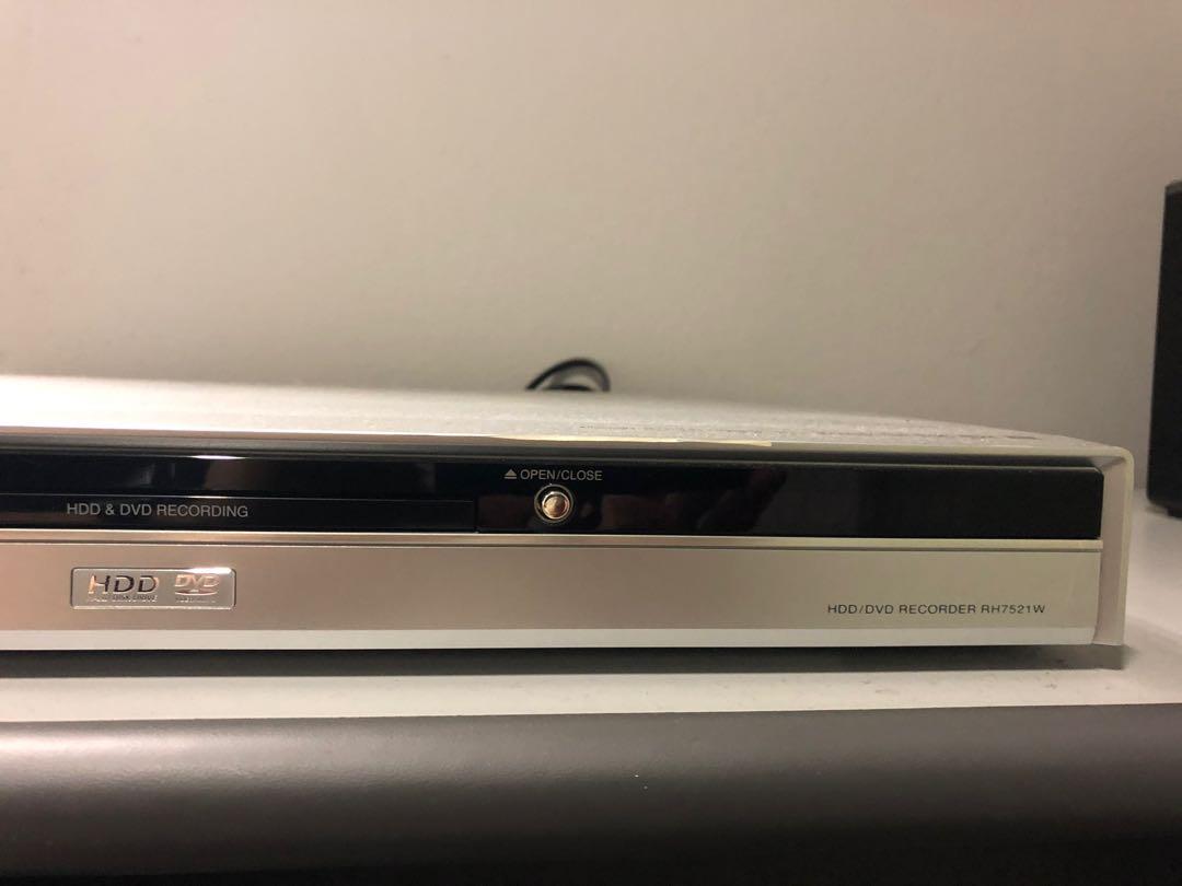 LG HDD and DVD recorder RH7521W, TV & Home Appliances, TV