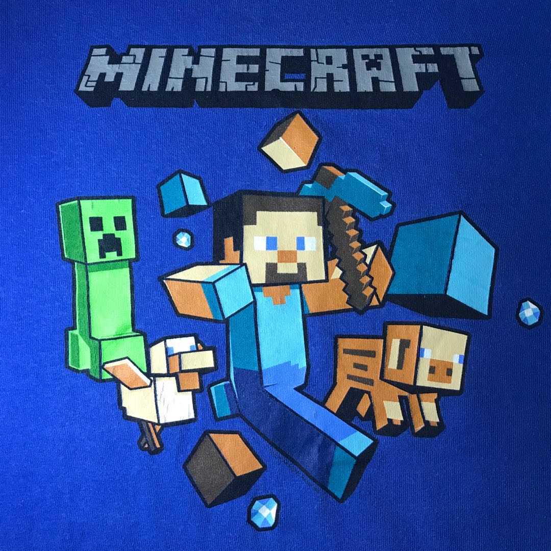 Minecraft, Men's Fashion, Tops & Sets, Formal Shirts on Carousell