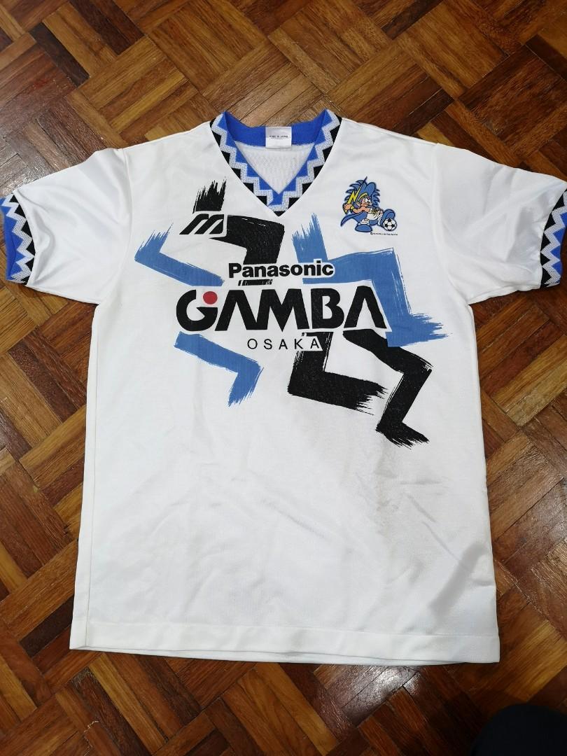 Vintage Mizuno Gamba Osaka Away Jersey J-league 92-93 Size L (Japan)