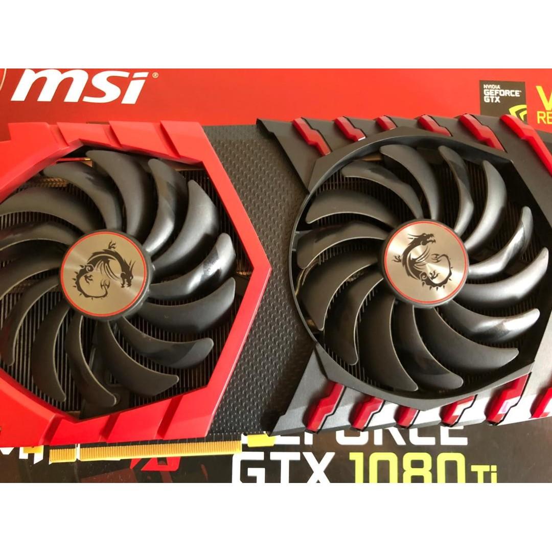 Msi gtx 1080 best sale ti gaming x 11gb