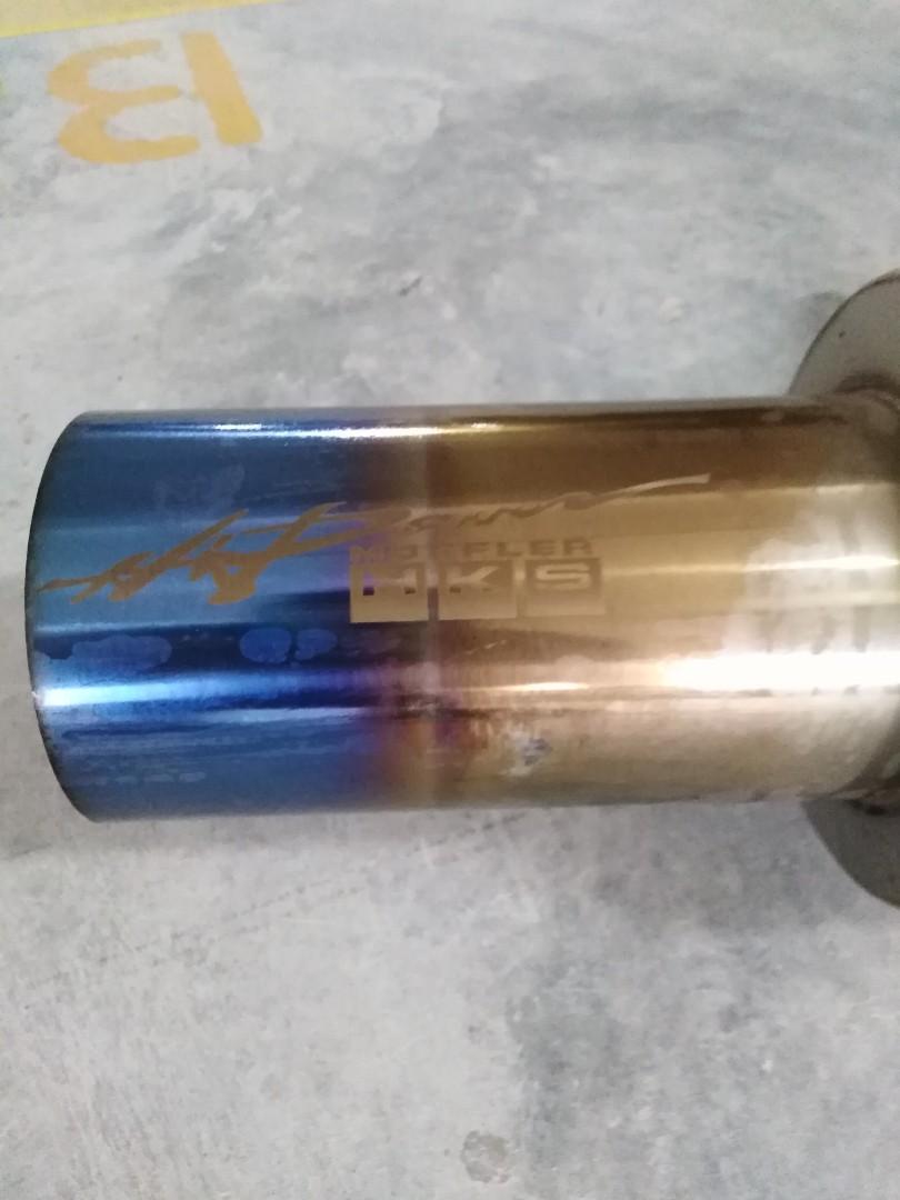 muffler HKS M7 4Inch S Flow, Auto Accessories on Carousell