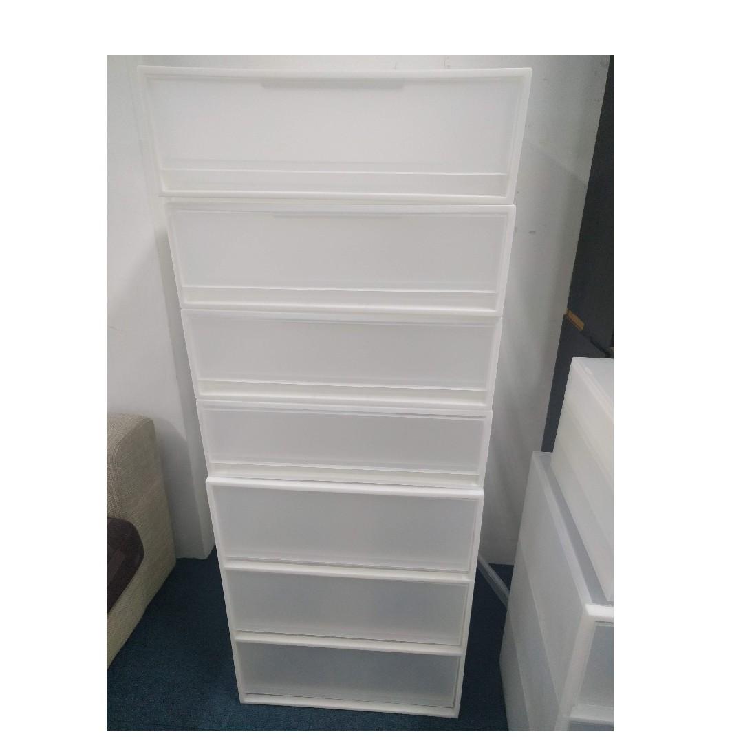 Muji Box Pp Storage Box S W34 D44 5 H18cm Muji Drawer
