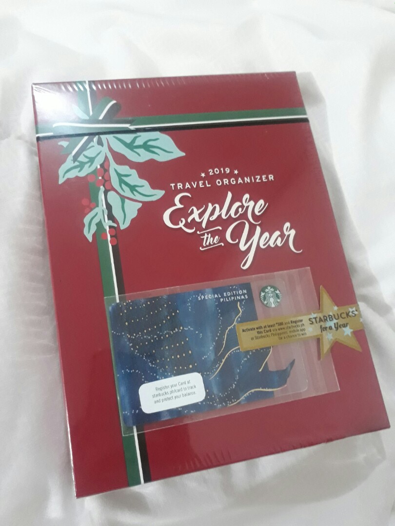 New Starbucks Organizer Planner, Hobbies & Toys, Stationary & Craft