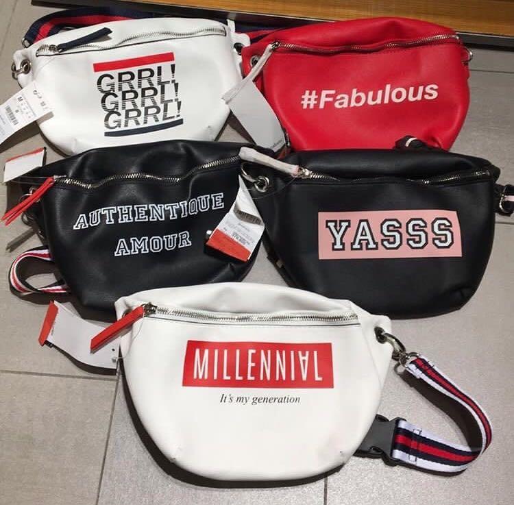 Waist shop bag stradivarius