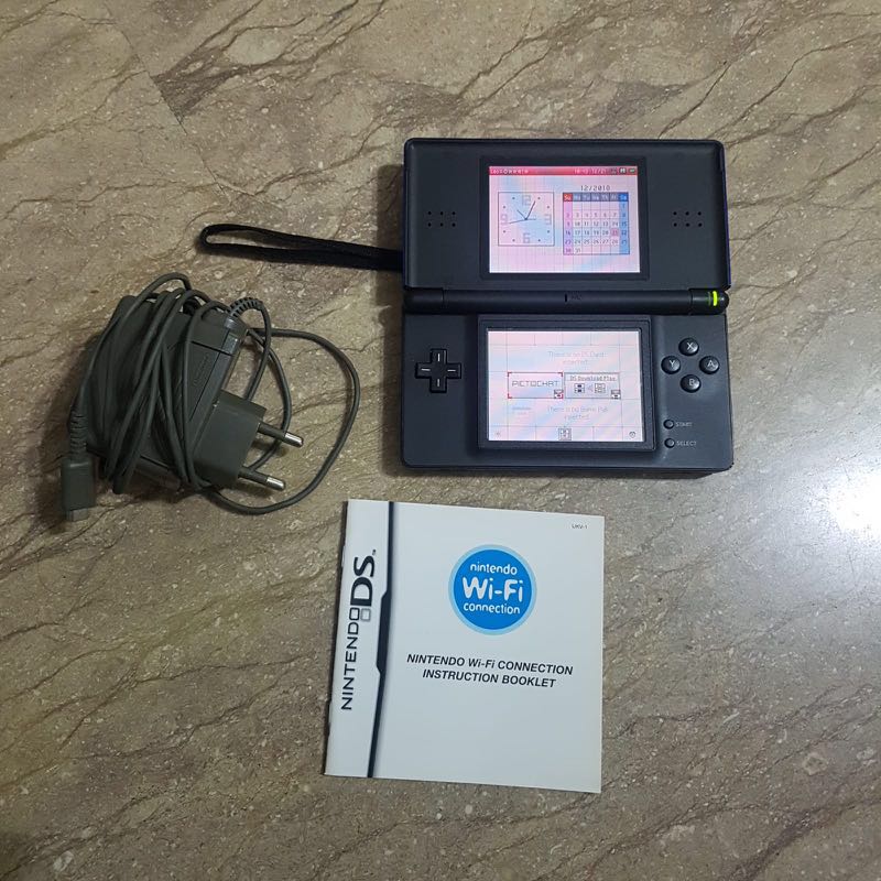 Nintendo Ds Lite Black Cobalt More On Profile Toys Amp Games