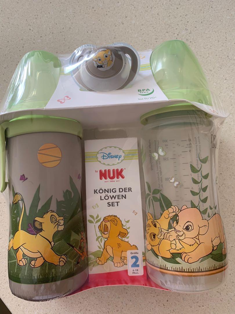 Nuk bottle and pacifier set (618MO), Babies & Kids, Nursing & Feeding