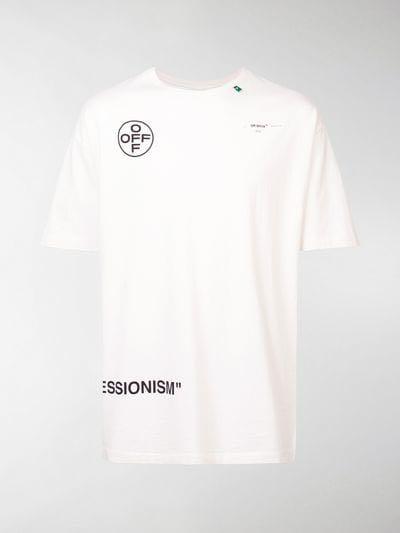 Impressionism off white t shirt Clearance