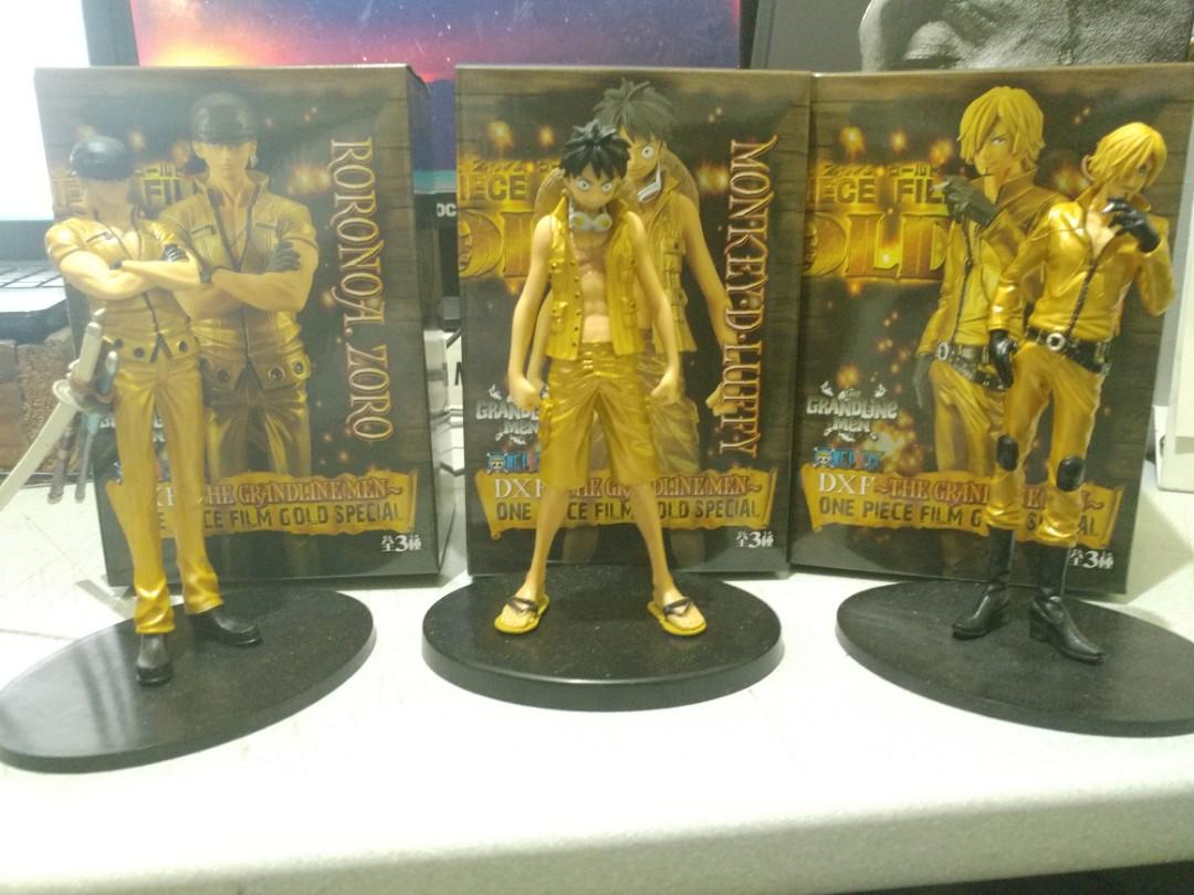 one piece monster trio one piece gold