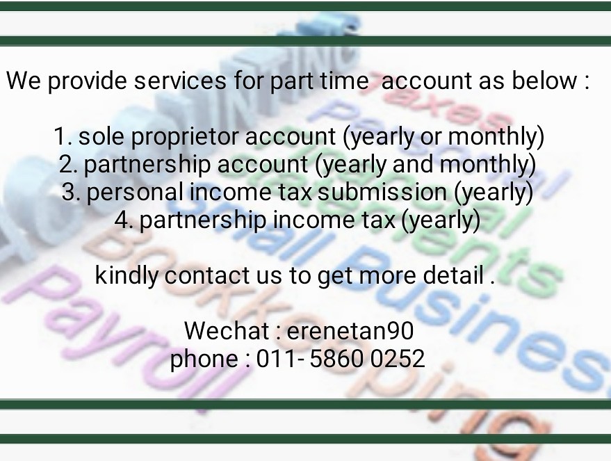 Part Time Account Services Provided Jobs Part Time Others On Carousell