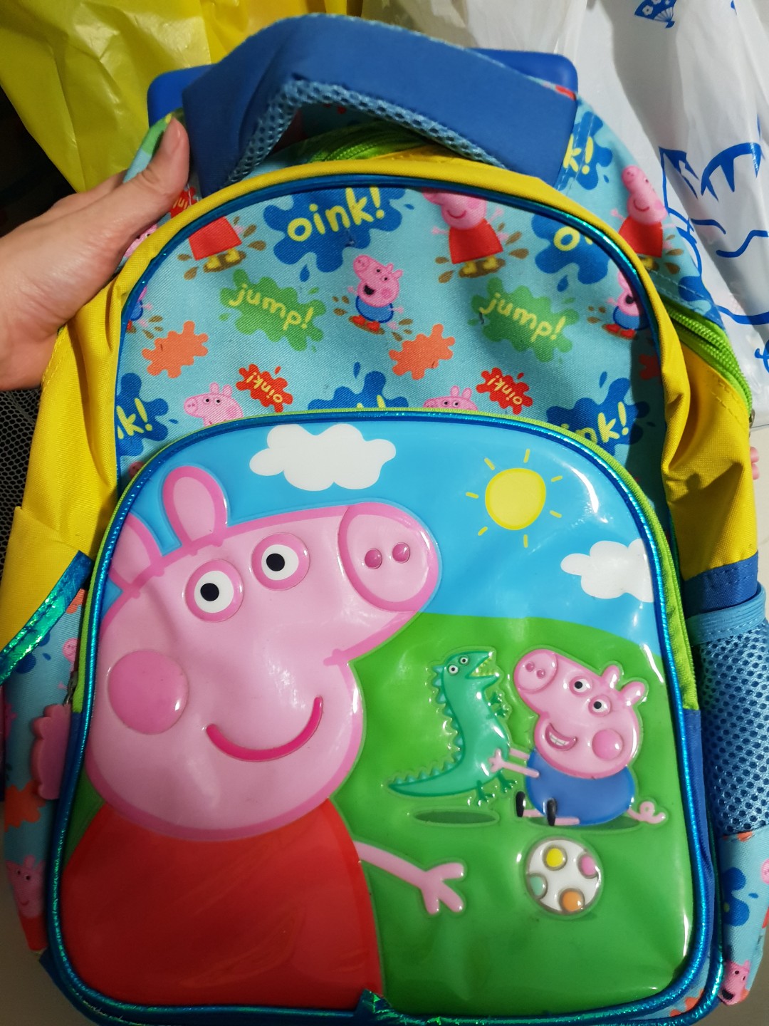 peppa pig diaper bag