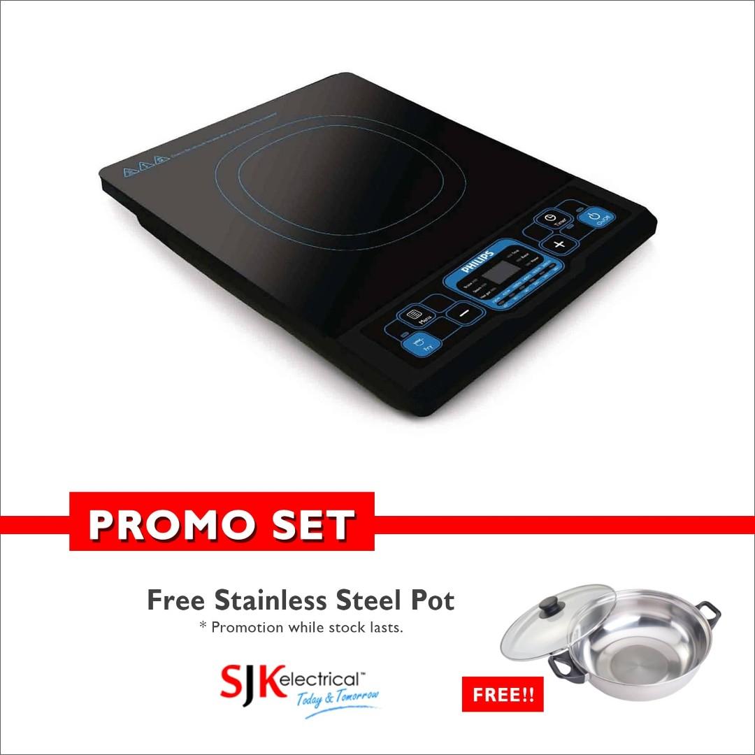 Philips Induction Cooker Pot Hd4921 Bbq Hotpot Steamboat Home Appliances Kitchenware On Carousell