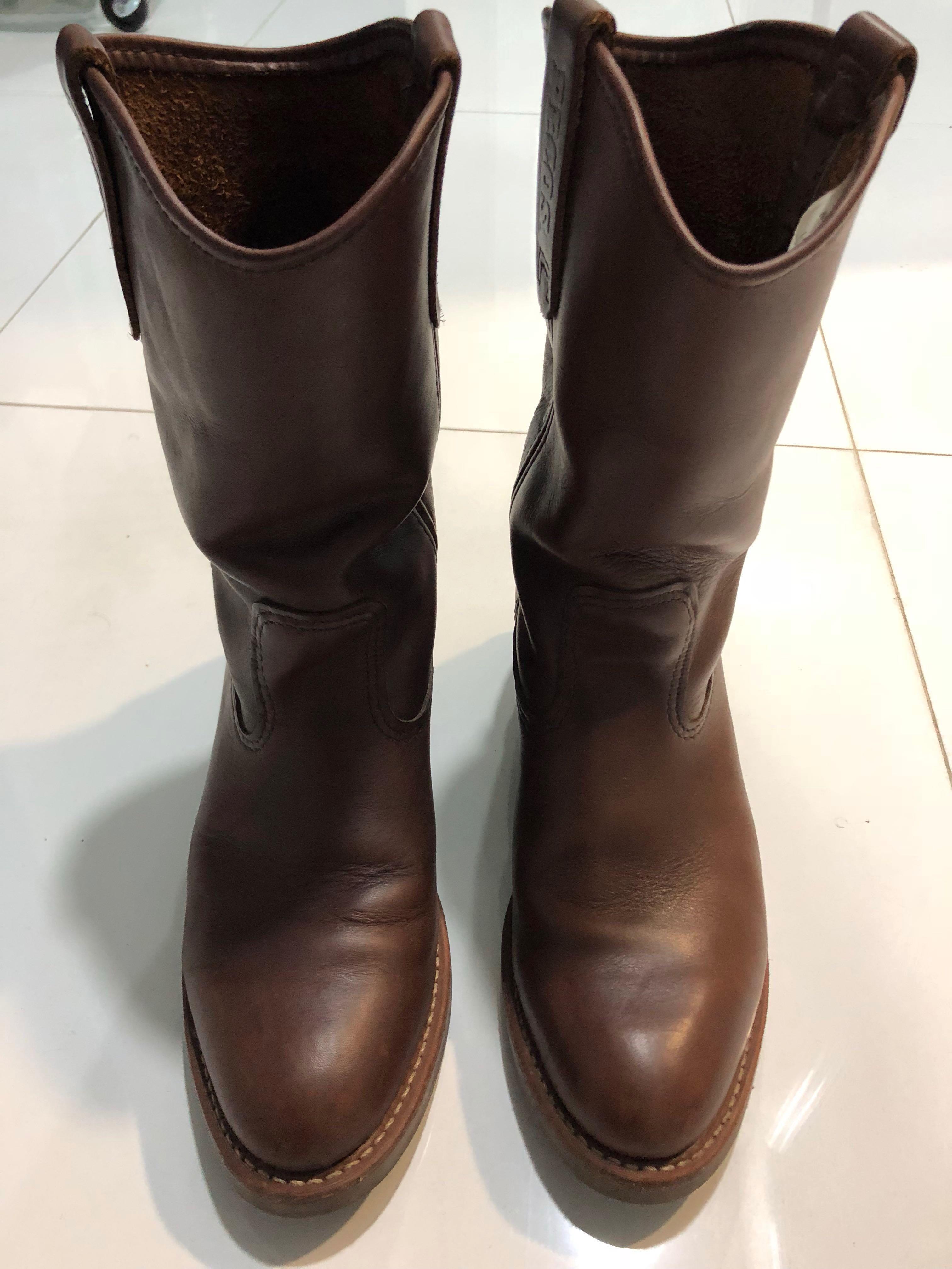 Red Wing 1155 Pecos Boots US7.5 🇺🇸, 男裝, 鞋, 西裝鞋- Carousell