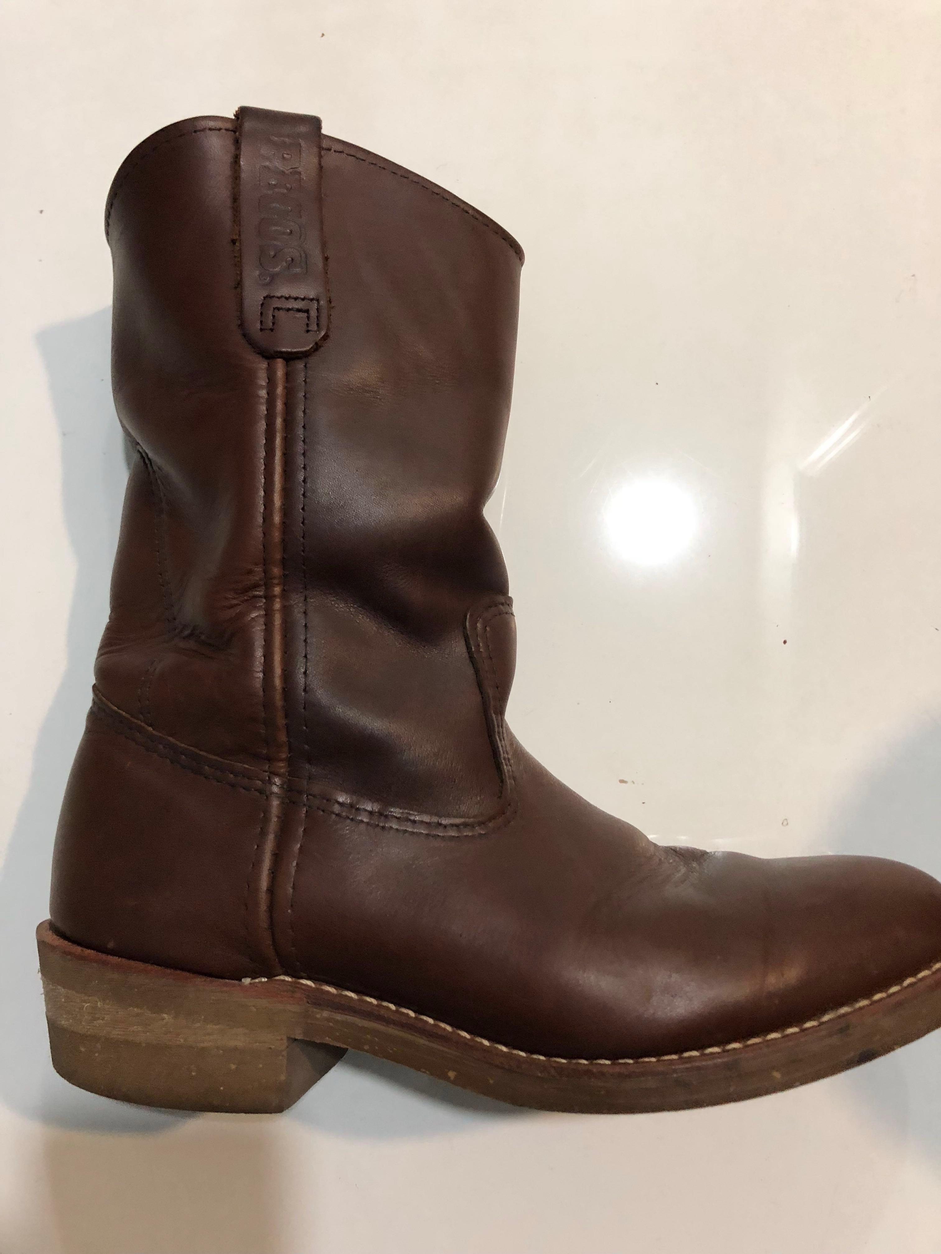 Red Wing 1155 Pecos Boots US7.5 🇺🇸, 男裝, 鞋, 西裝鞋- Carousell
