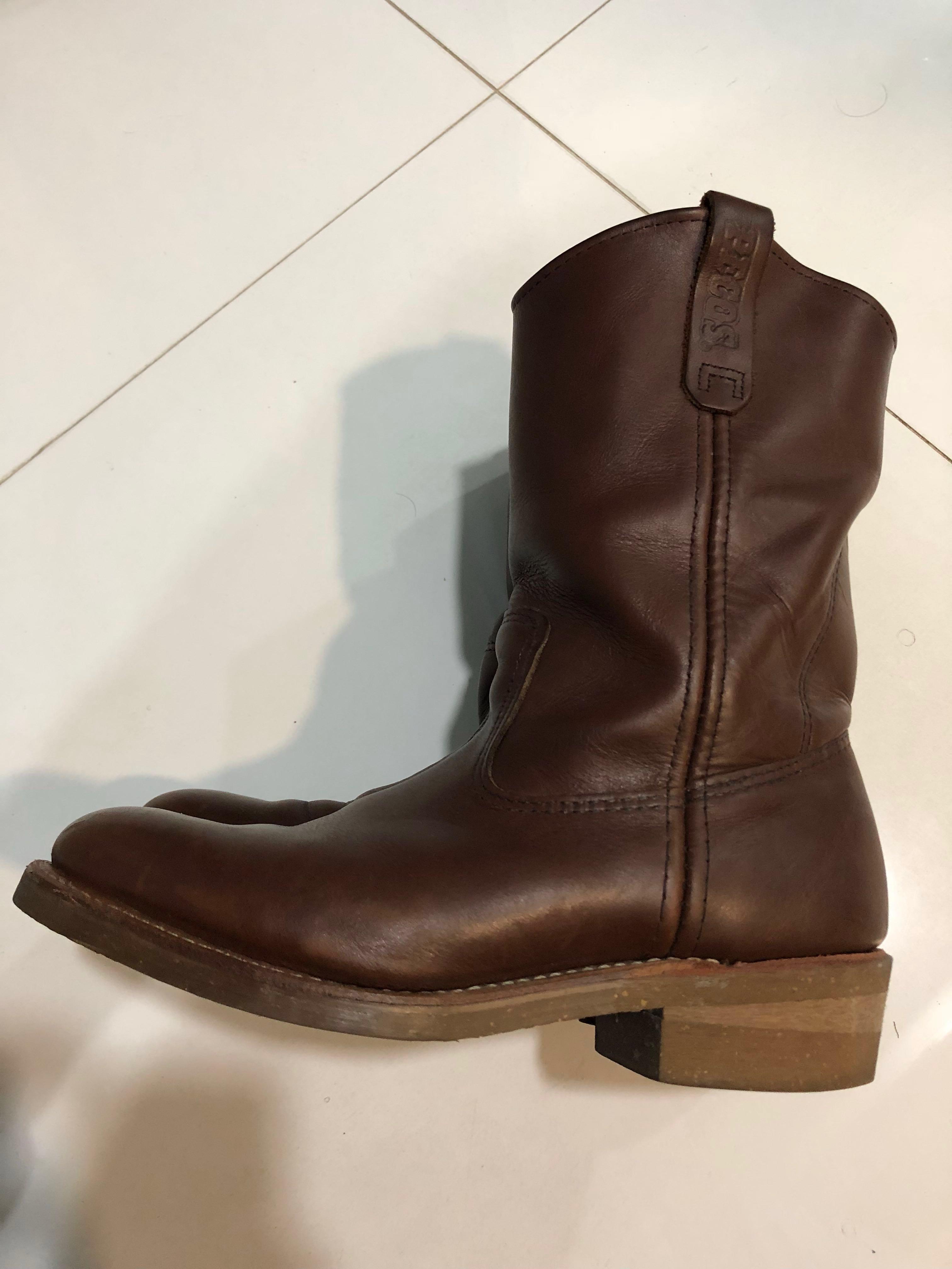 Red Wing 1155 Pecos Boots US7.5 🇺🇸, 男裝, 鞋, 西裝鞋- Carousell