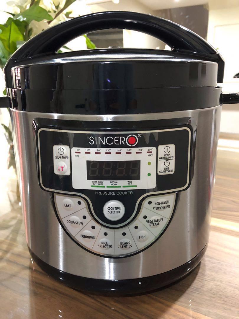 Reduced Sincero Pressure Cooker SPC 9001