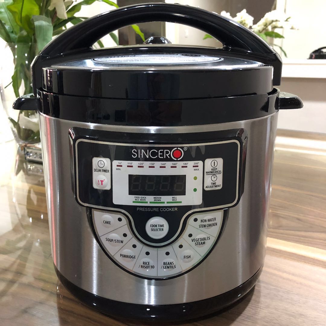 Sincero 2025 pressure cooker