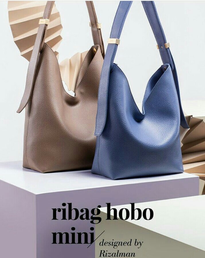 Ribag Hobo Mini in storm blue Women s Fashion Bags Wallets