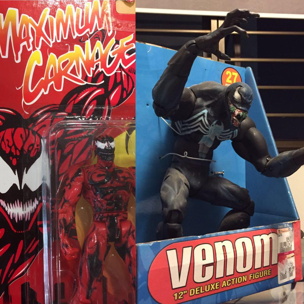 venom and carnage toys