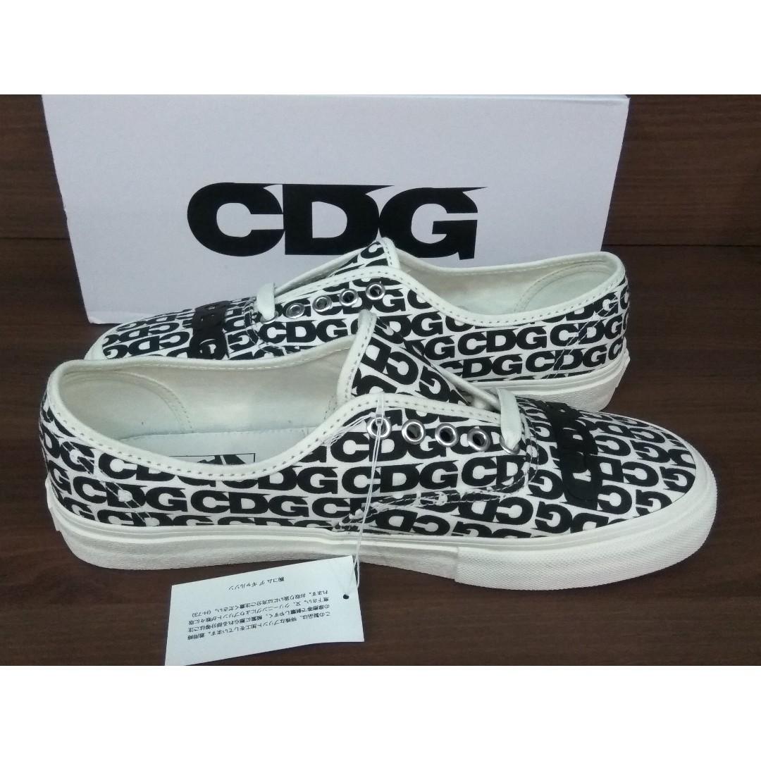 Vans X CDG Comme Des Garcons Men s Fashion Footwear Sneakers on Carousell