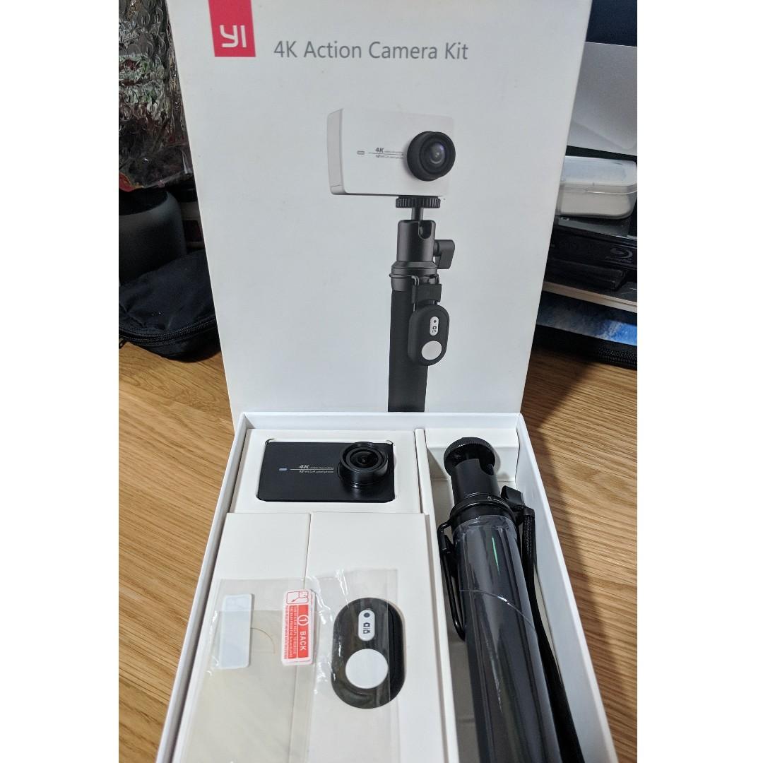 YI Action Camera 2 KIT 4K + (Pre-owned), Cameras on